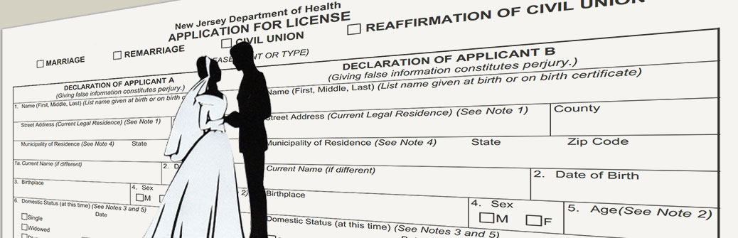 Requisitos para obtener la licencia de matrimonio en Elizabeth, New Jersey